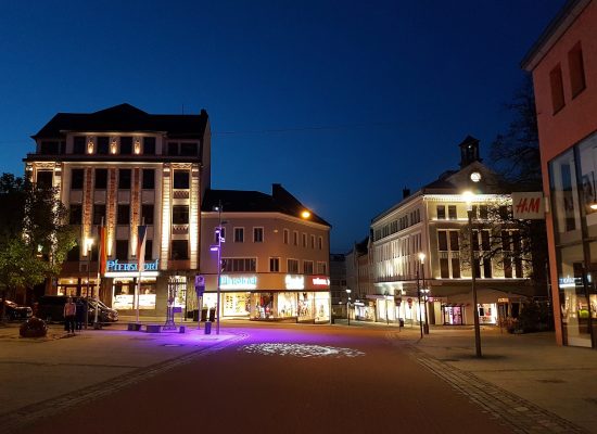 Lichtplanung Altstadt Hof